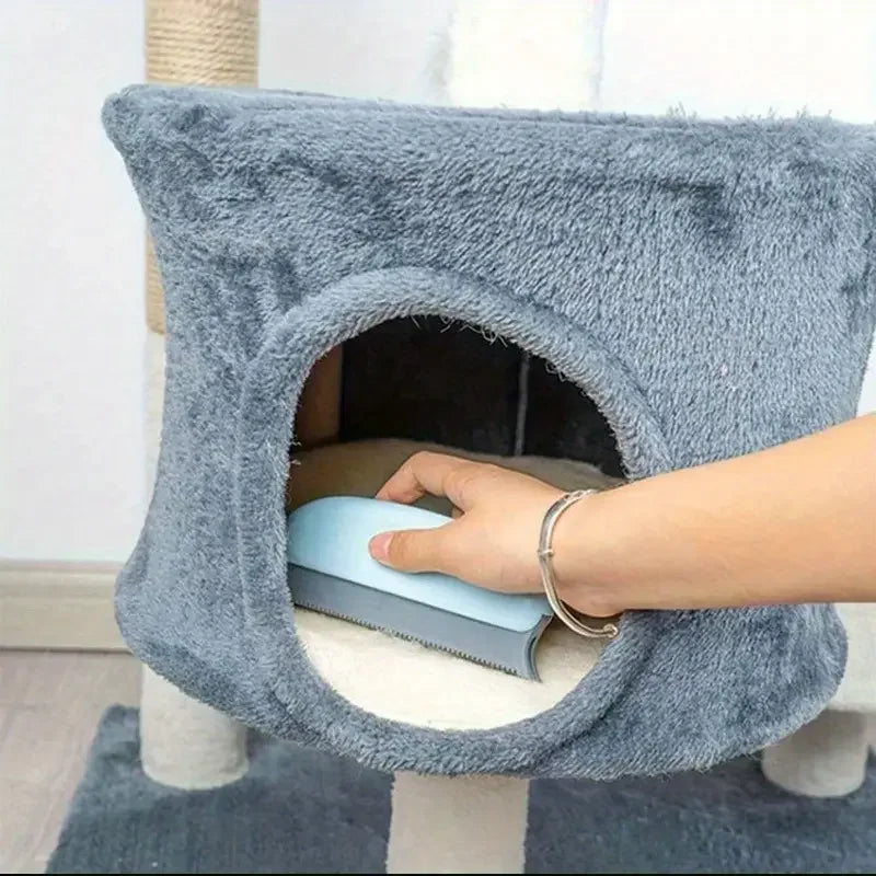 Brosse Anti-Poils pour Chien & Chat – Nettoyage Vêtements, Canapé, Voiture