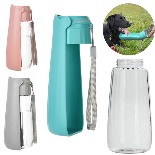 Gourde Portable pour Chien & Chat – 550ml, Anti-Fuite, Idéale en Balade