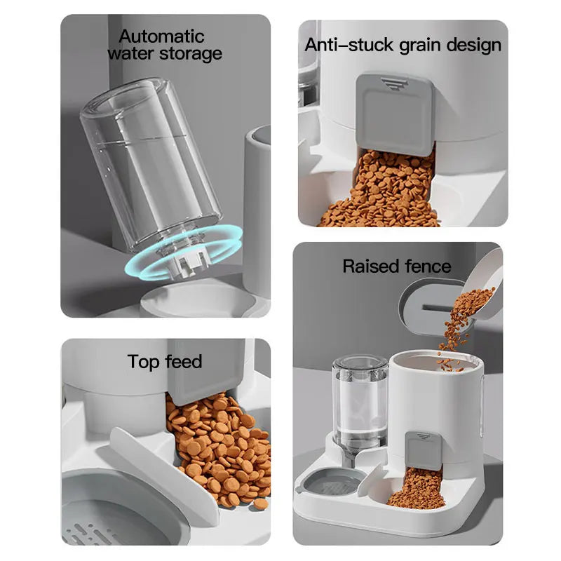 Distributeur d'Eau Automatique pour Chat — Grande Capacité, Sans Éclaboussures