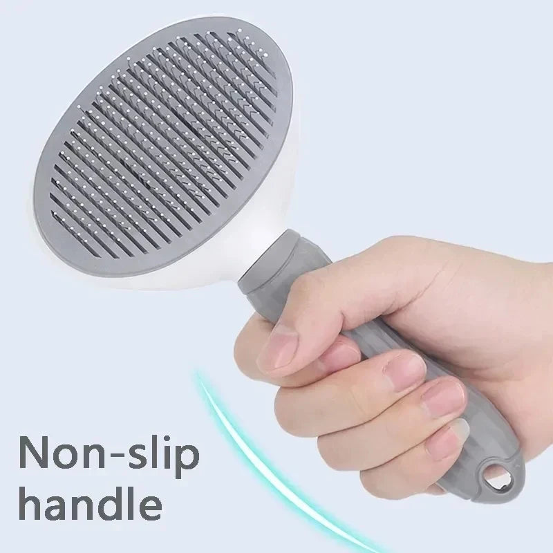 Brosse de Toilettage Auto-Nettoyante pour Chien & Chat – Démêlage & Massage